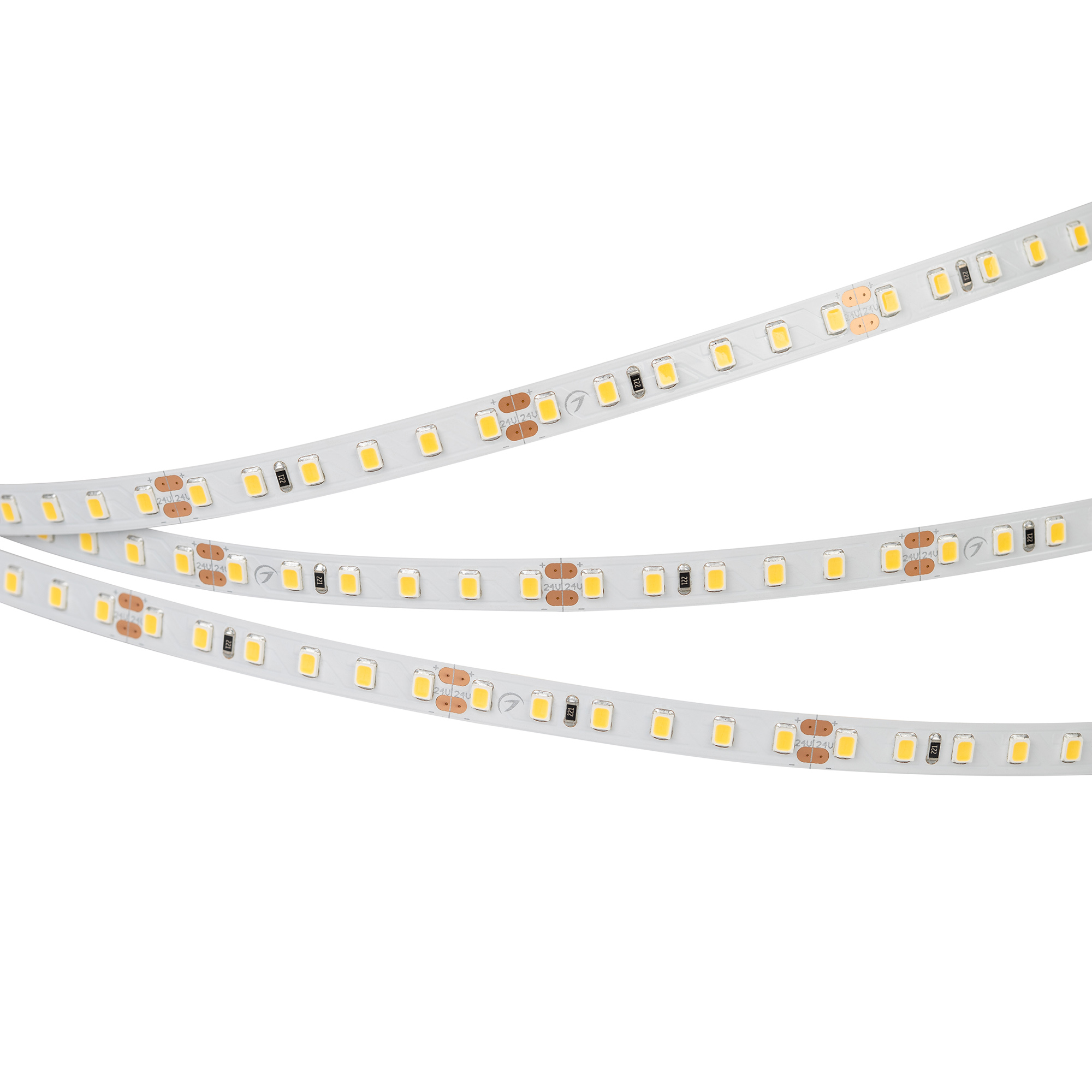 Лента LED RT 2-5000 24V Warm3000 2x (2835, 600 LED, PRO) (ARL, 14.4 Вт/м, IP20) Arlight 020393(2)
