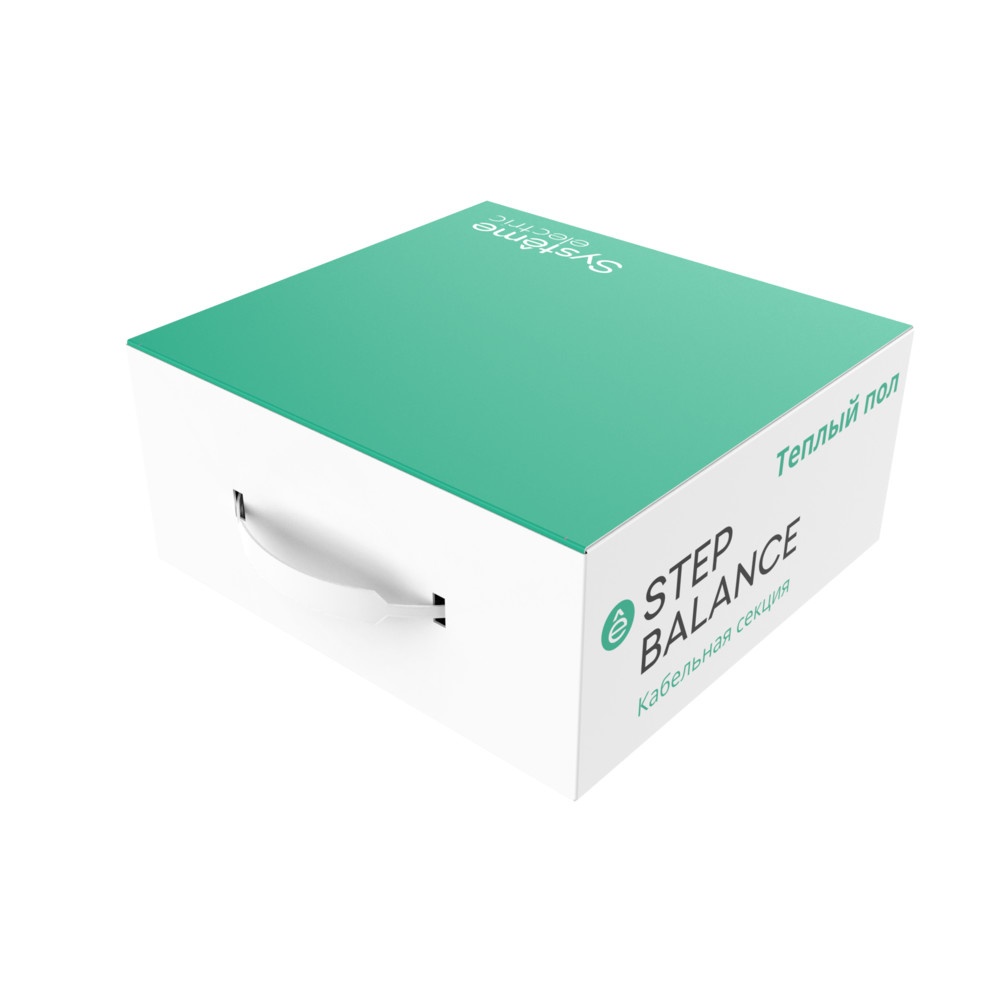 Секция кабельная (теплый пол) 18 Вт/м, 162 Вт, 9 м Systeme Electric SBC018009