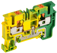 Колодка клеммная CP-PEN земля 10мм2 желто-зеленая IEK YCT21-00-K52-010