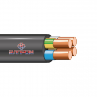 Кабель ВВГ нг(А)LS 4х1.5 0.66кВ (бухта) Элпром БП-00006389