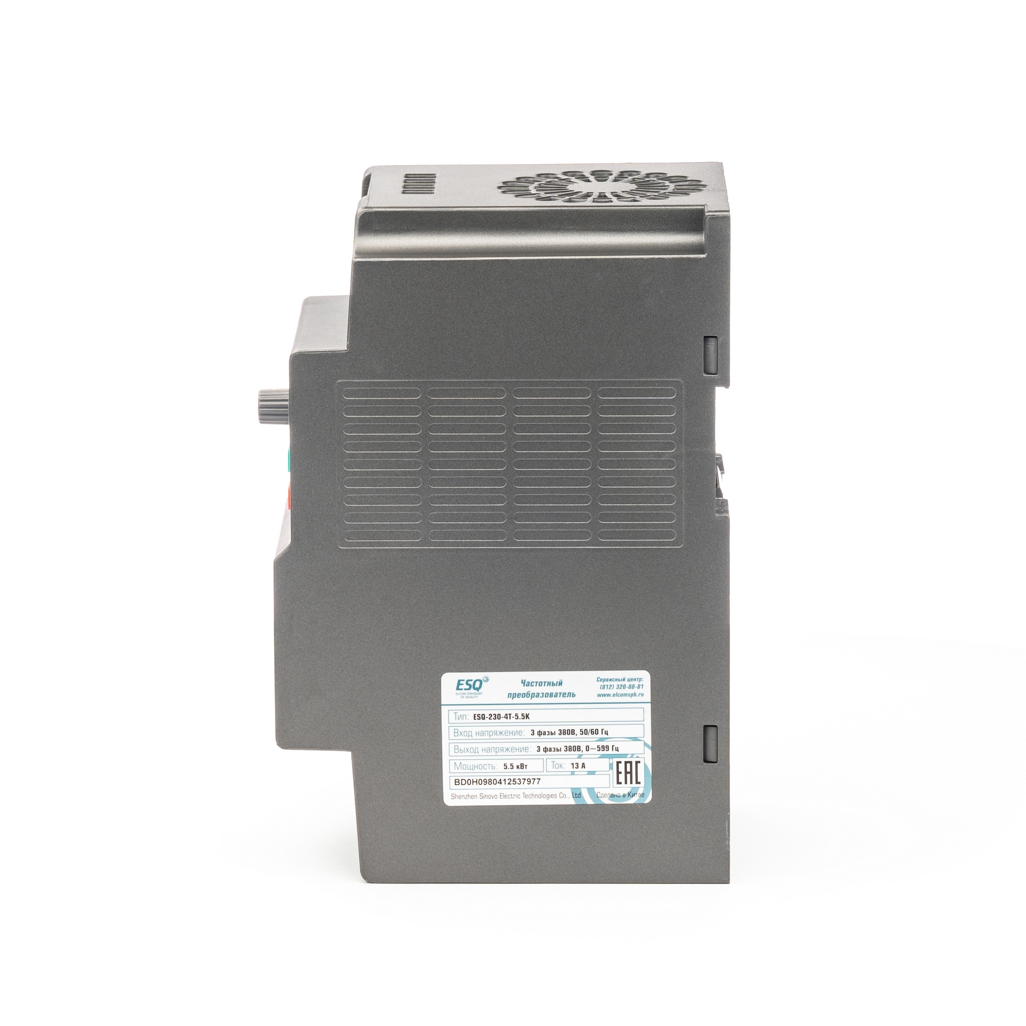 Преобразователь частоты 3ф ESQ-230-4T-5.5K 5.5 кВт 380В 08.04.304427