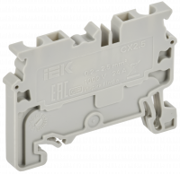 ARMAFIX Клемма пружинная CX2.5 2,5мм2 проходная серая IEK AF-CT40-00-K03-002