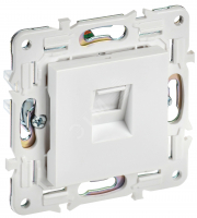 SKANDY Розетка компьютерная RJ45 кат.5E SK-K01W арктический белый IEK SK-K10-1-K01