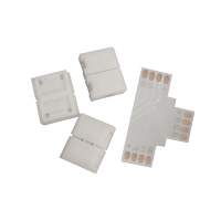 Набор коннекторов для светодиодной RGB ленты 5050 10мм Т-образный RGB 3014/5050/5060/5630 Basic GAUSS BT430