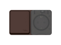 AtlasDesign PROFI IP54 О/У БЛОК: РОЗ. з/к со шт. 16А, ВЫКЛ.1-клав.10А, КОРИЧНЕВЫЙ Systeme Electric ATN546070