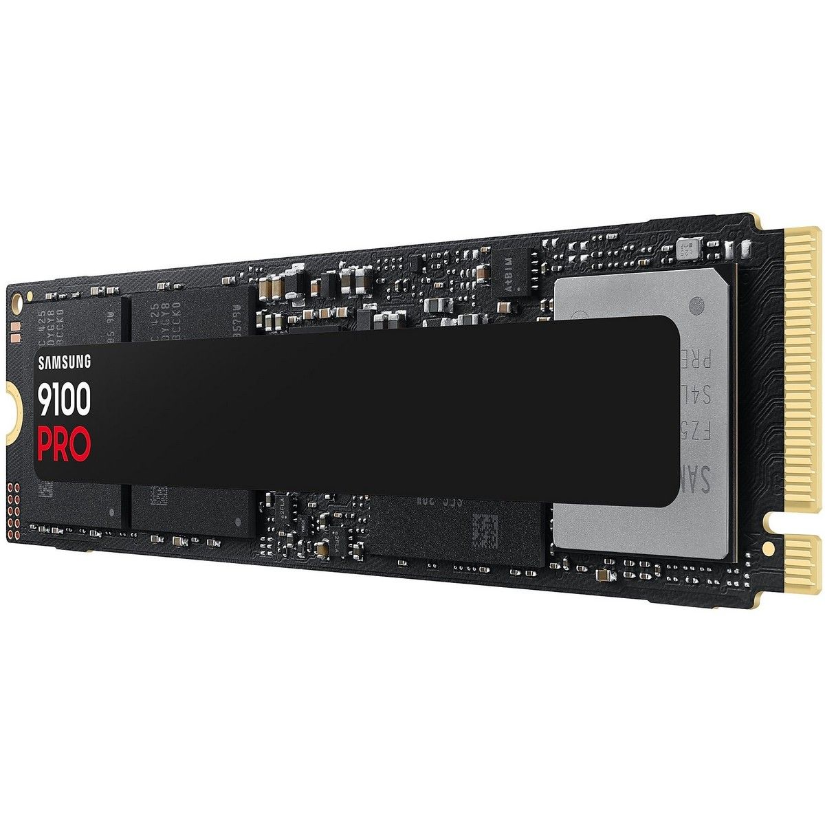Накопитель SSD M.2 2280 1ТБ  9100 PRO Black, PCIe 5.0 x4, NVMe, 3D NAND, 14700/13300 Мб/с Samsung MZ-VAP1T0BW 198394
