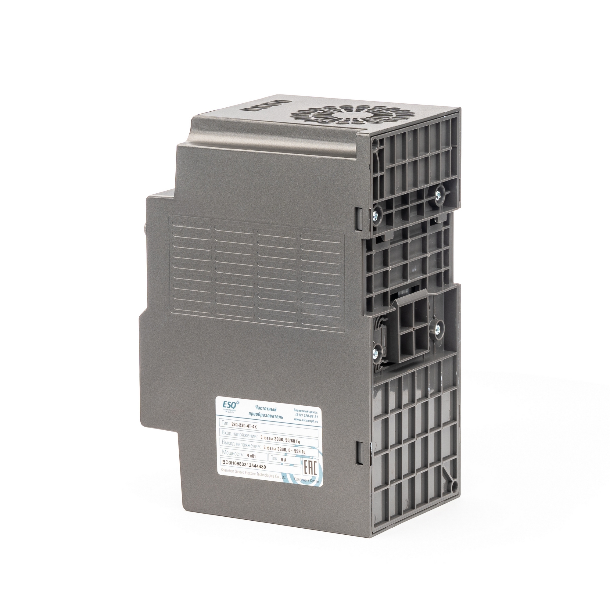 Преобразователь частоты 3ф ESQ-230-4T-4K 4 кВт 380В 08.04.304426
