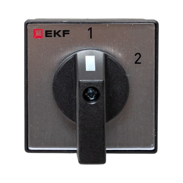 Переключатель кулачковый ПК-1-52 10А 2P 1-2 PROxima EKF pk-1-52-10