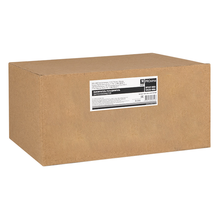 Выключатель-разъединитель ВР32У-37B31250 400А 1 направление с дугогасительными камерами съемная левая/правая рукоятка MAXima EKF uvr32-37b31250