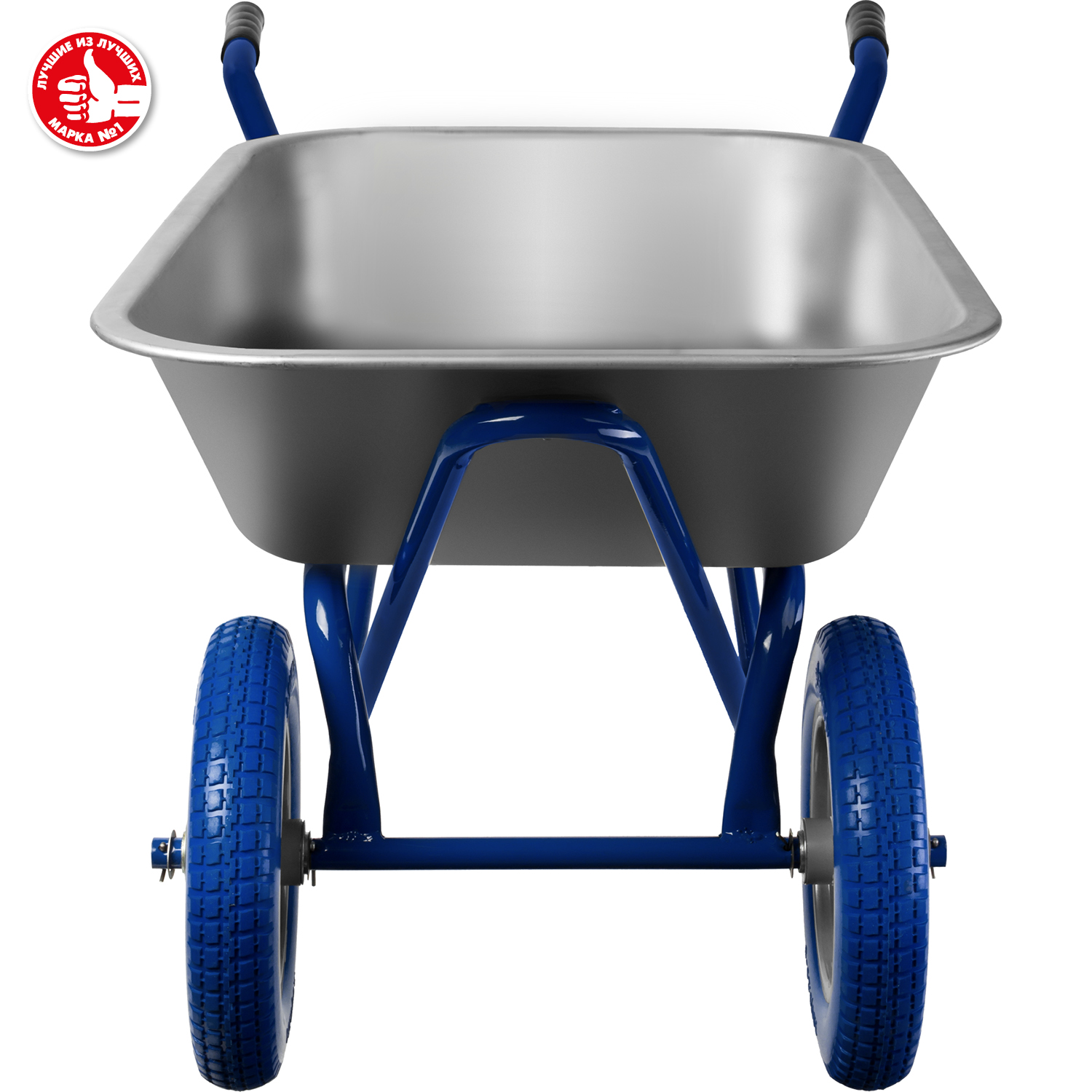 Тачка строительная двухколесная ПТ-300 110 л 240 кг ЗУБР 39911_z01