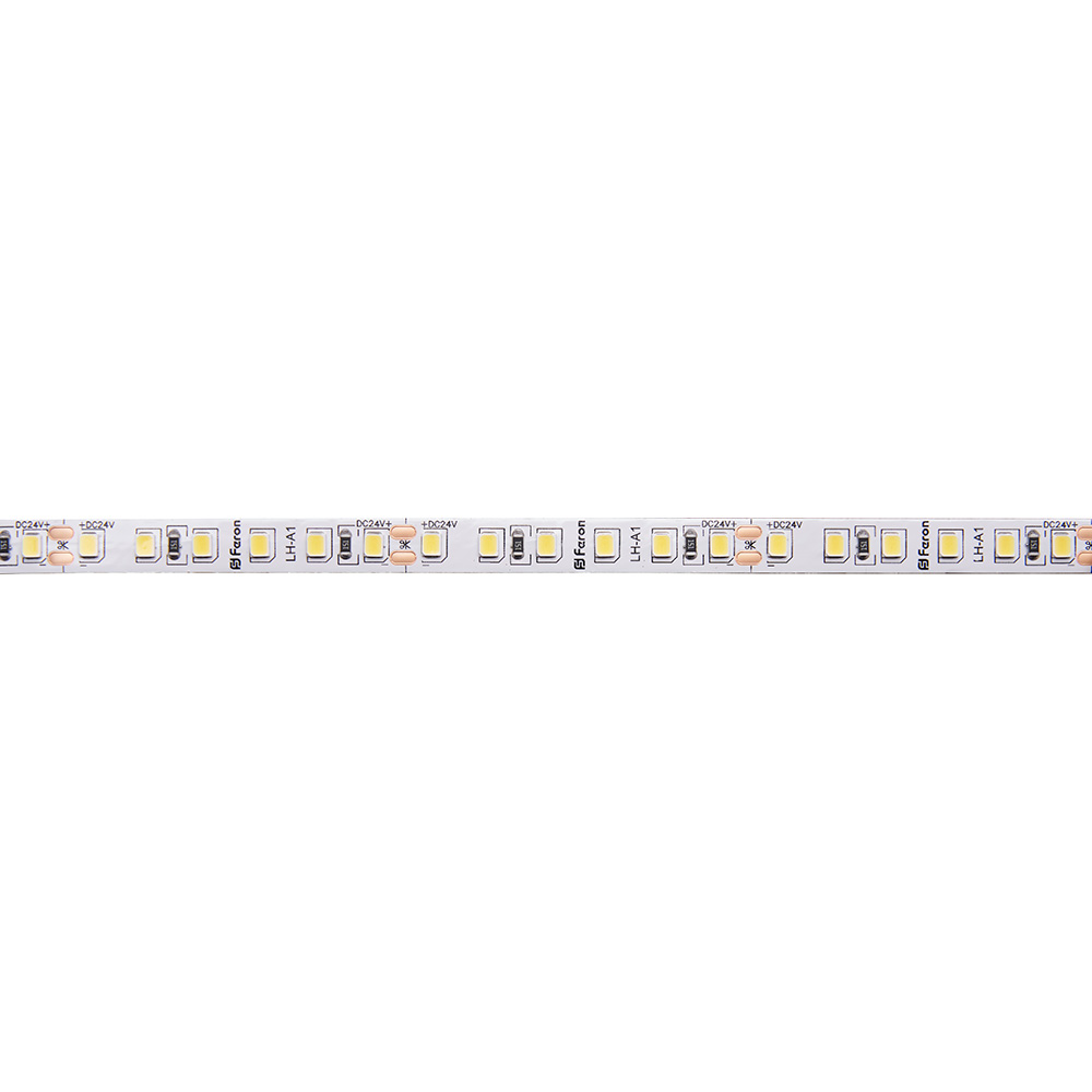 Лента светодиодная LEDх120/м 5м 11w/m 24в белый FERON LS501 41057