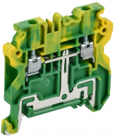 ARMAFIX Колодка клеммная CY2.5 PE винтовая 2,5мм2 проходная заземляющая Ex IEK AF-CT30-01-K52-002-EX