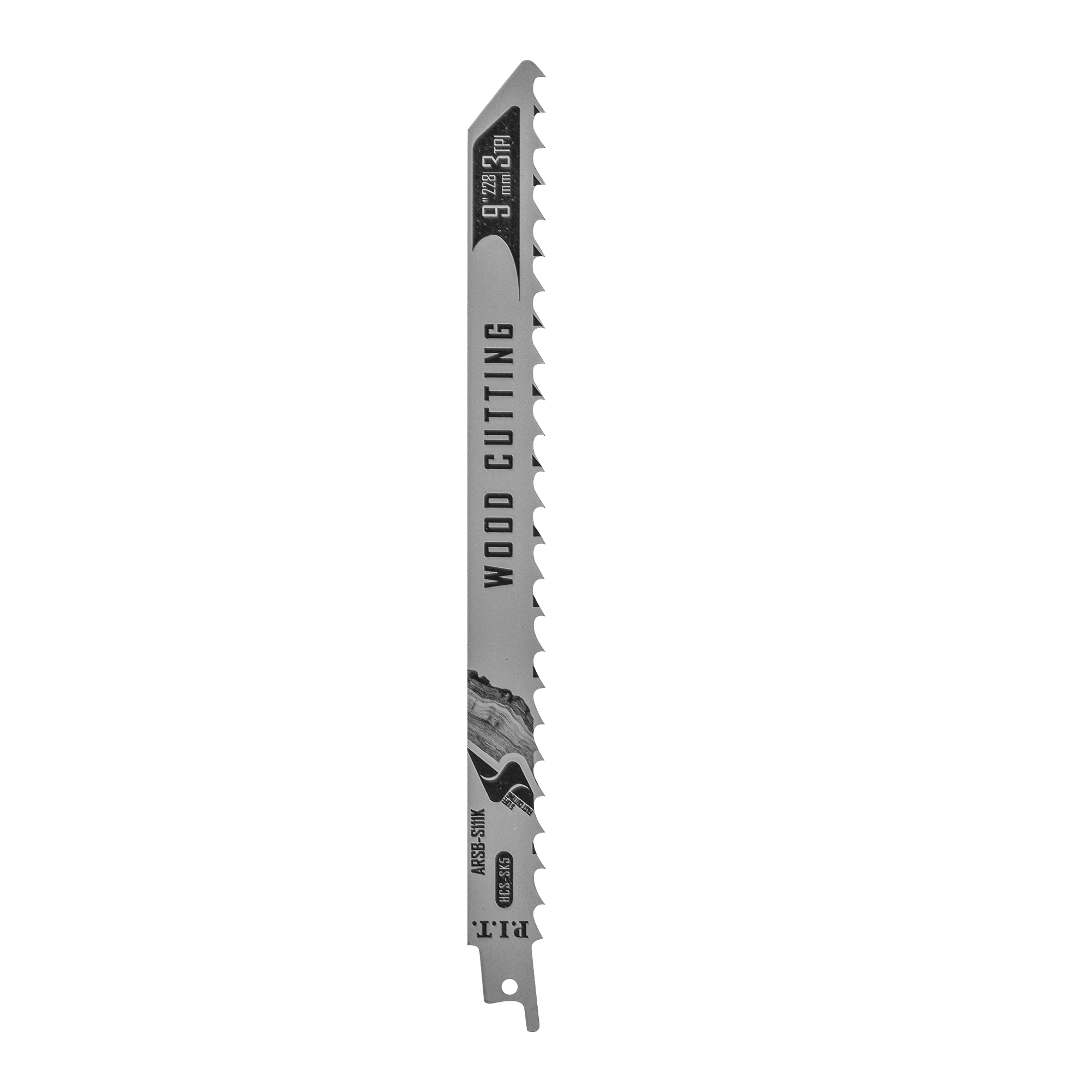 Полотно для сабельной пилы по дереву   S1111K 205мм P.I.T. ARSB-S1111K