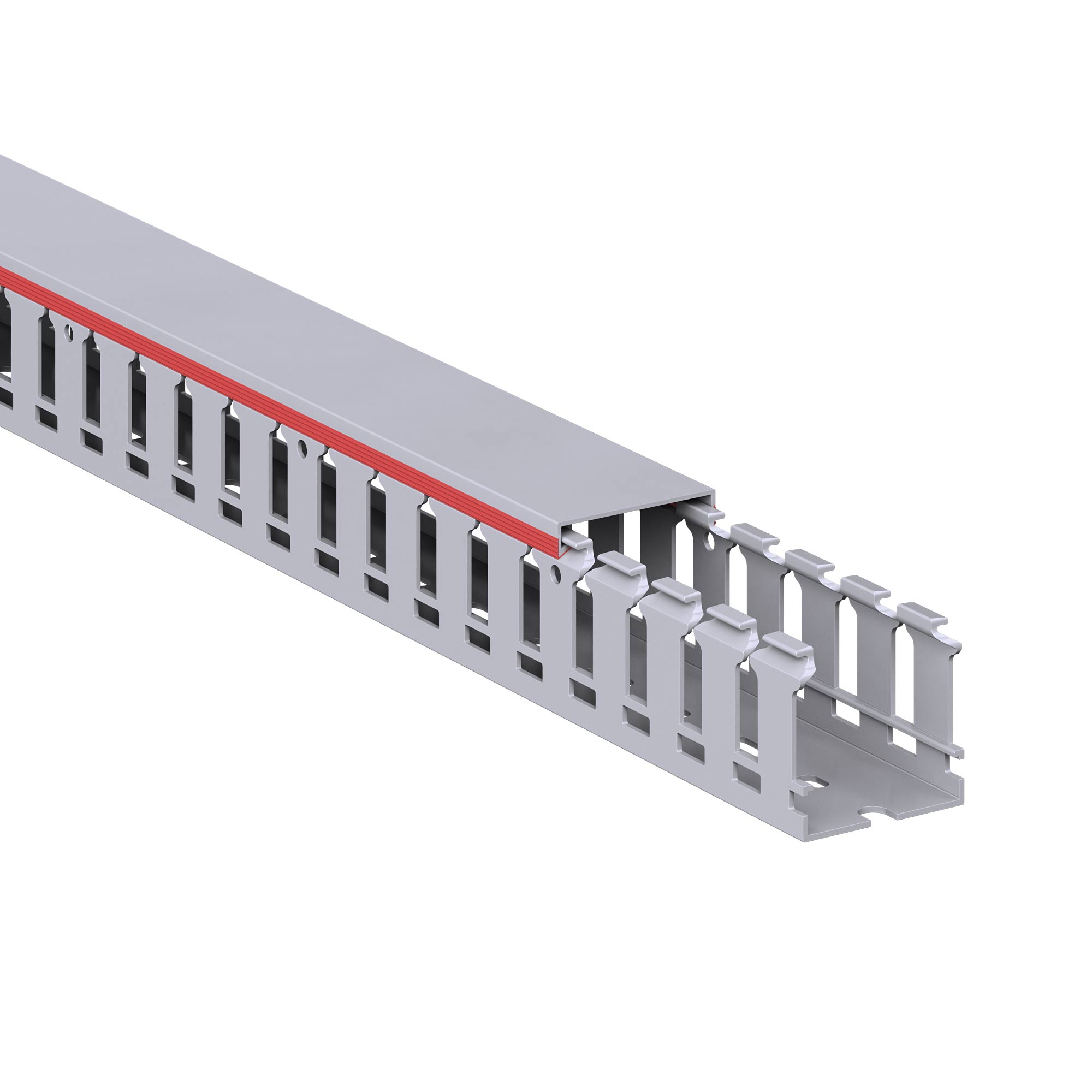 Короб перфорированный RL12 40x40 серый QUADRO DKC 00134RL