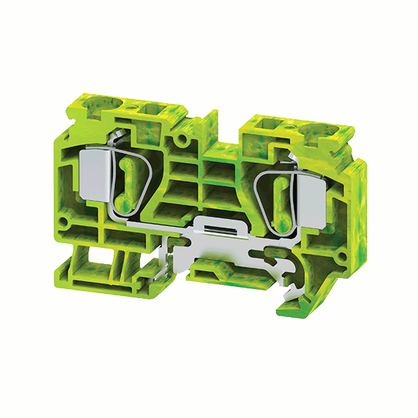 Клемма заземляющая 16 кв.мм пружинная OptiClip CSCG-16-PE-(1,5-16) КЭАЗ 289763