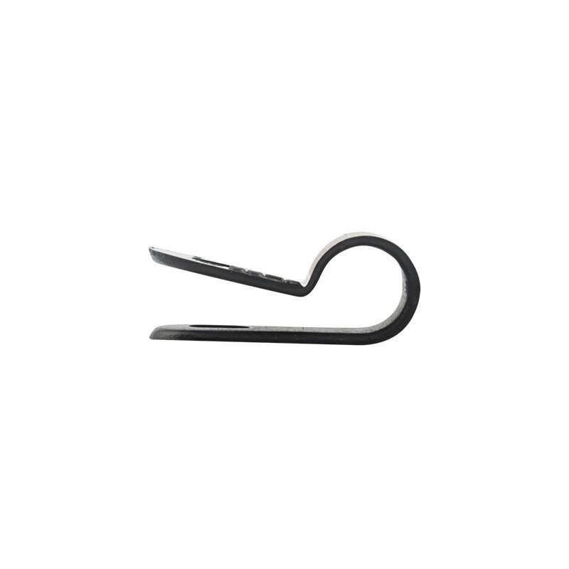 Скоба под винт 6мм, черная, 50 шт REXANT 07-4406-1