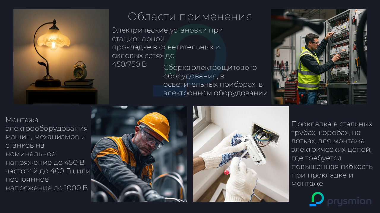 Провод установочный ПуВнг(А)-LS 1х10Черный РЭК/Prysmian 0601080101