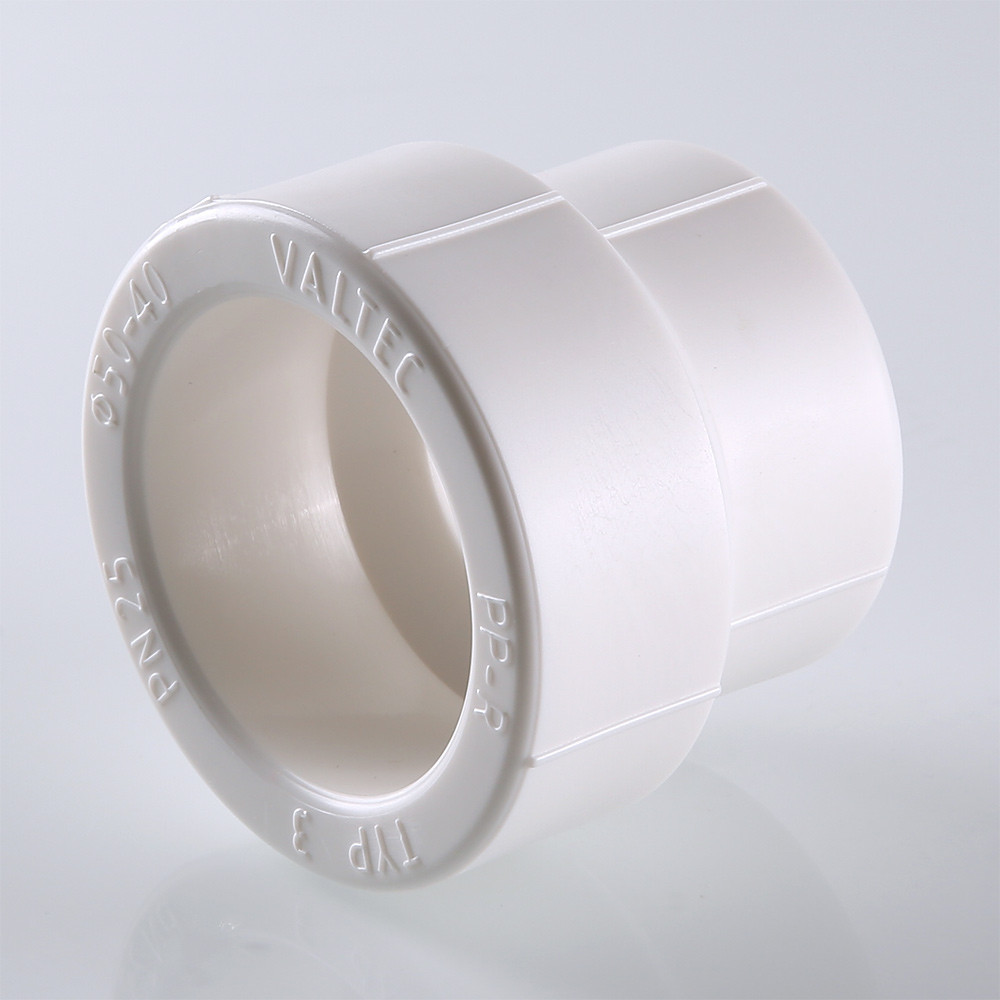 Муфта переходная 40x20 полипропиленовая PPR белая VALTEC VTp.705.0.040020 PV7054020