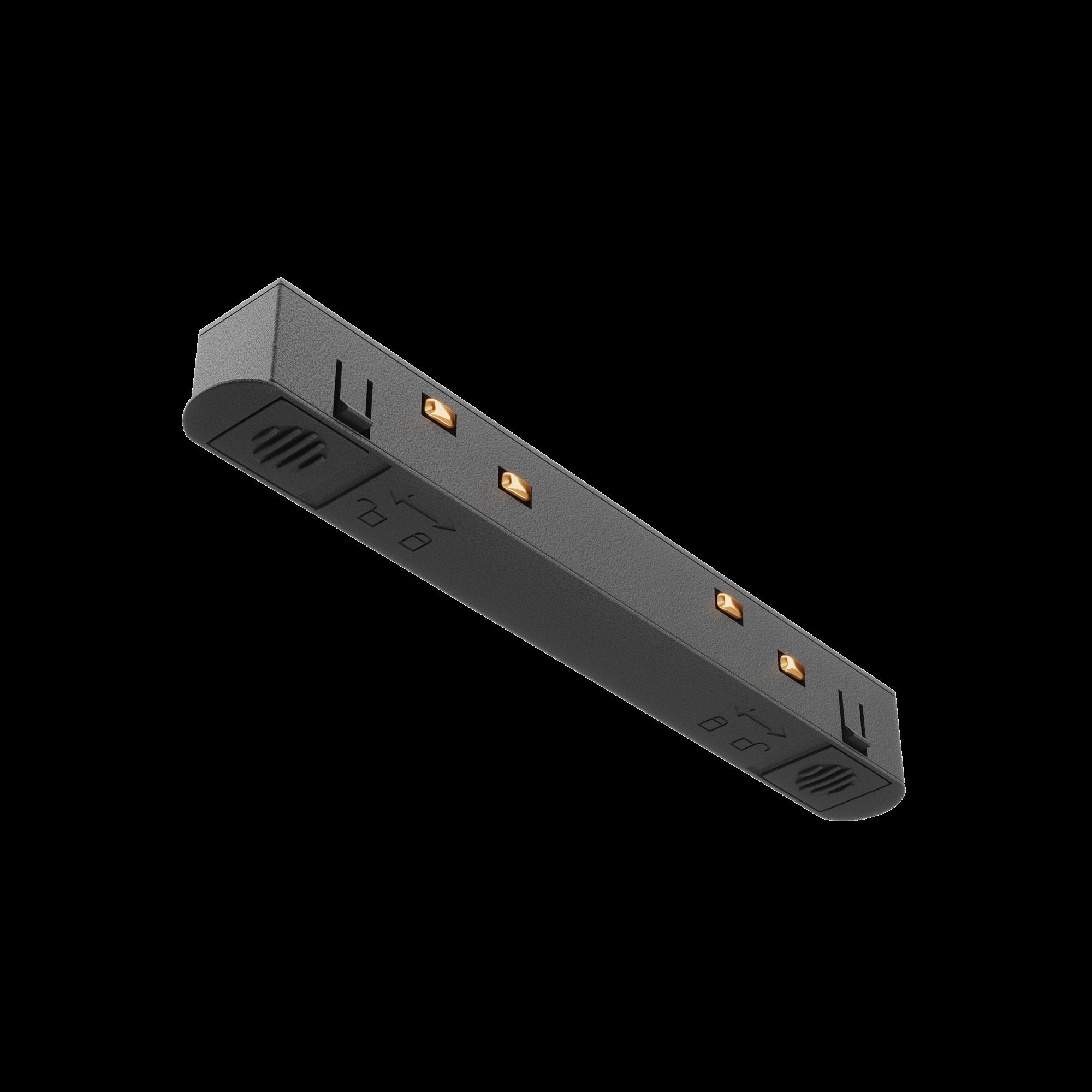 Коннектор питания прямой Exility черный Maytoni TRA034PC-42B