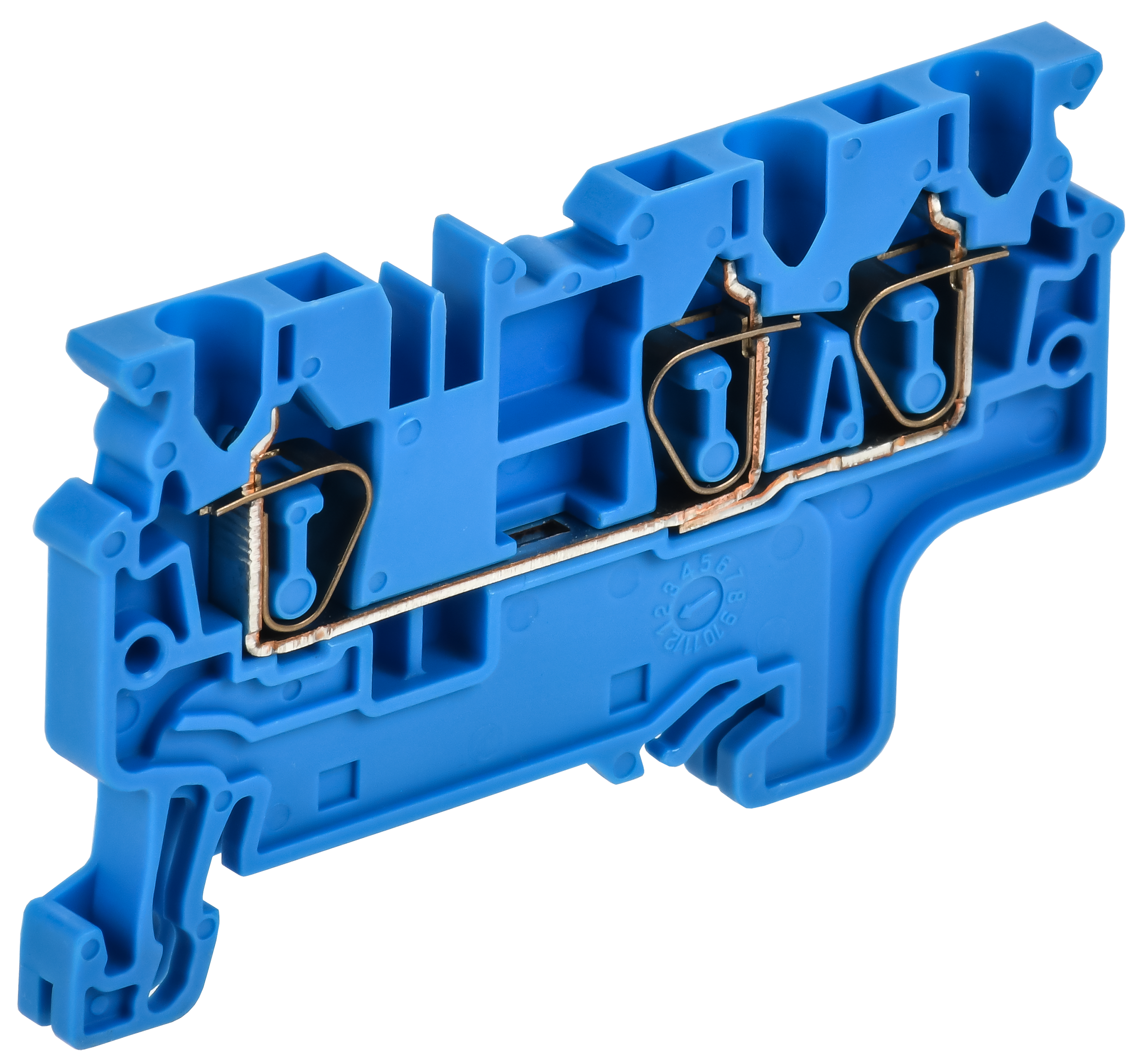ARMAFIX Клемма пружинная CX2.5-3 BU 2,5мм2 трехконтактная синяя IEK AF-CT40-00-3-K07-002