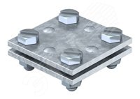 Соединитель полосы крестовой горячий цинк OBO Bettermann 256 A-DIN 30 FT 5314658    