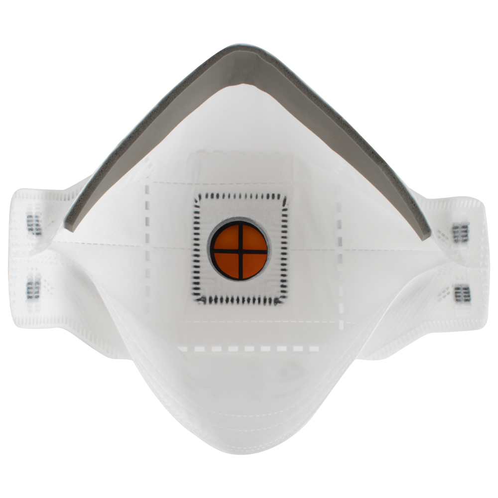 Одноразовый респиратор с клапаном JM-9322 Micron Flex трехпанельный, FFP2 NR D Jeta Safety