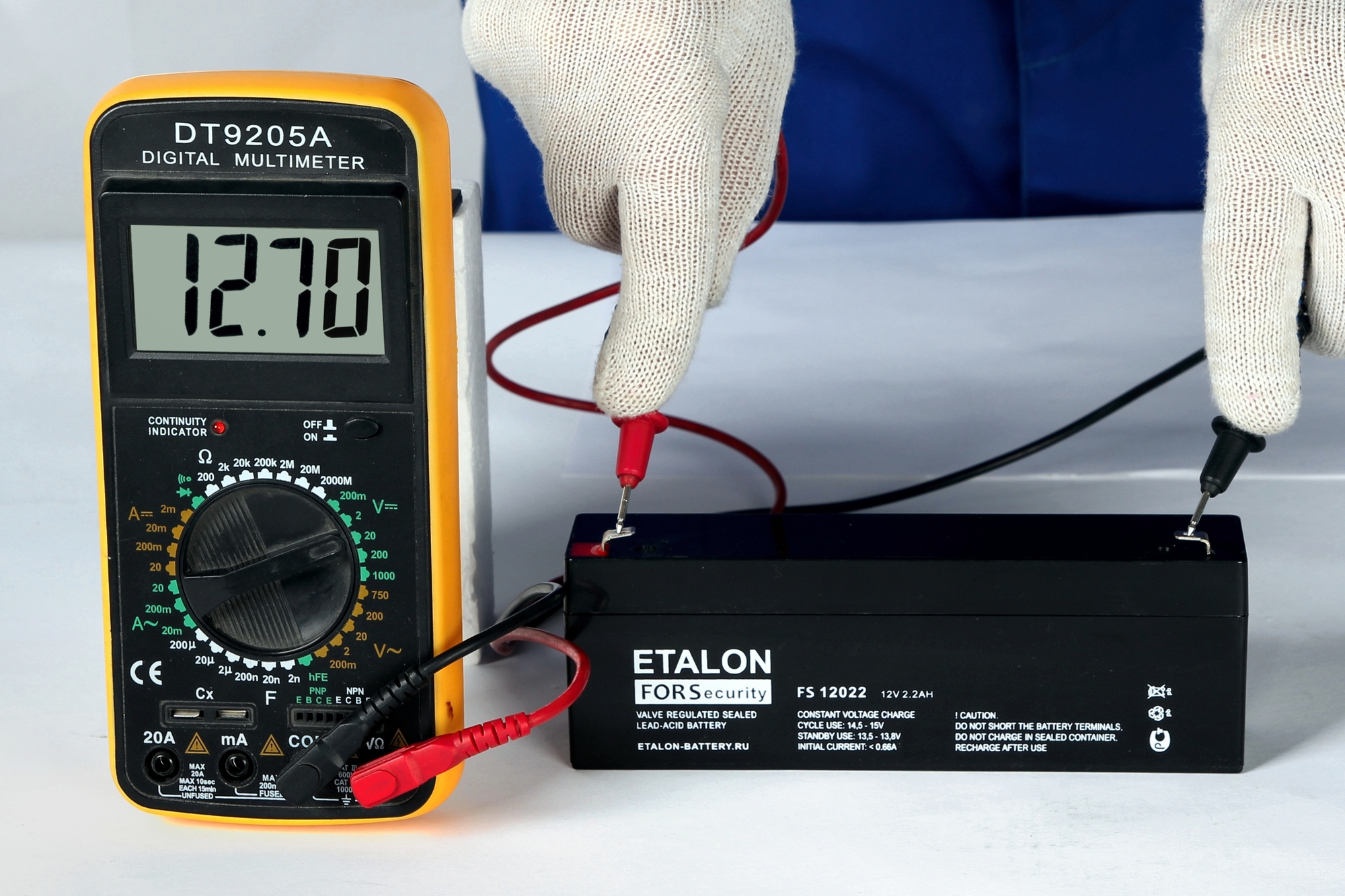 Аккумулятор FS 12В 2,2Ач ETALON BATTERY FS 12022 100-12/022S