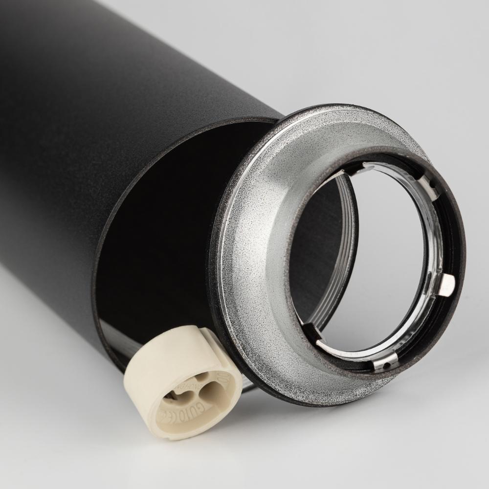 Подсветка PL1 GU10 BK 300  ЭРА подвесной, GU10, D80*300мм, черный Б0041506