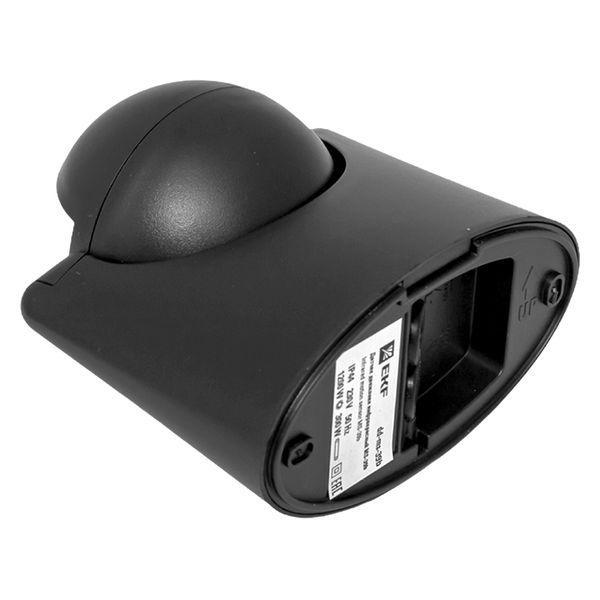 ИК датчик движения наст. 1200Вт 180гр. до 12м IP44 MS-39b черный EKF PROxima dd-ms-39b