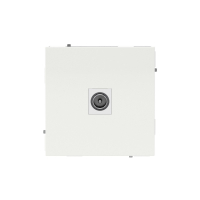 Розетка TV одиночная, KANT, белая магнолия DKC 7000503