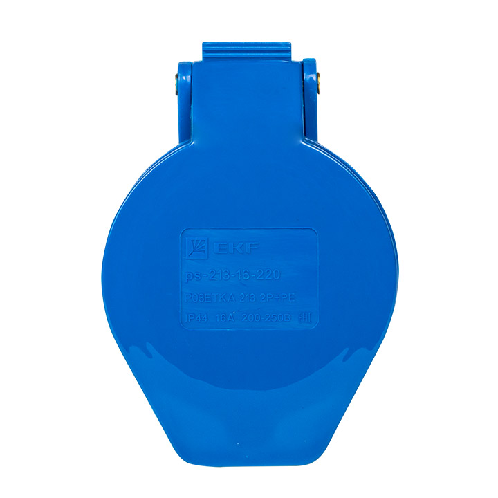 Розетка кабельная 16А 2Р+Е IP44 переносная 220В EKF ps-213-16-220