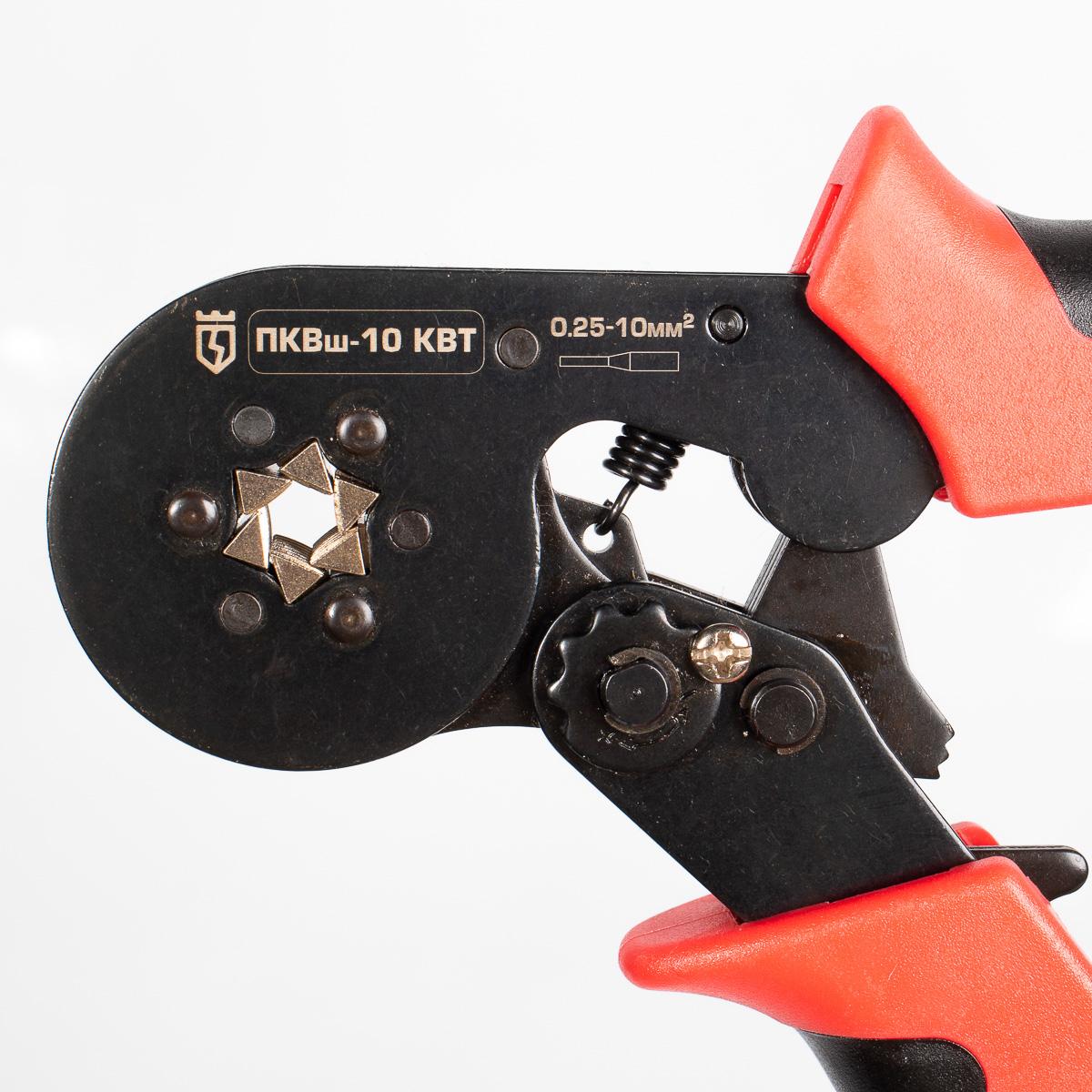 Пресс-клещи шестигранные ПКВш-10 серия ПРОФИ КВТ 77669