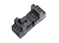 Цоколь SKB14-E, 10A(300V),винтовой зажим, черный, на рейку DIN35-панель, для RKE, RKF, R4N, MY4, 55. RUCELF