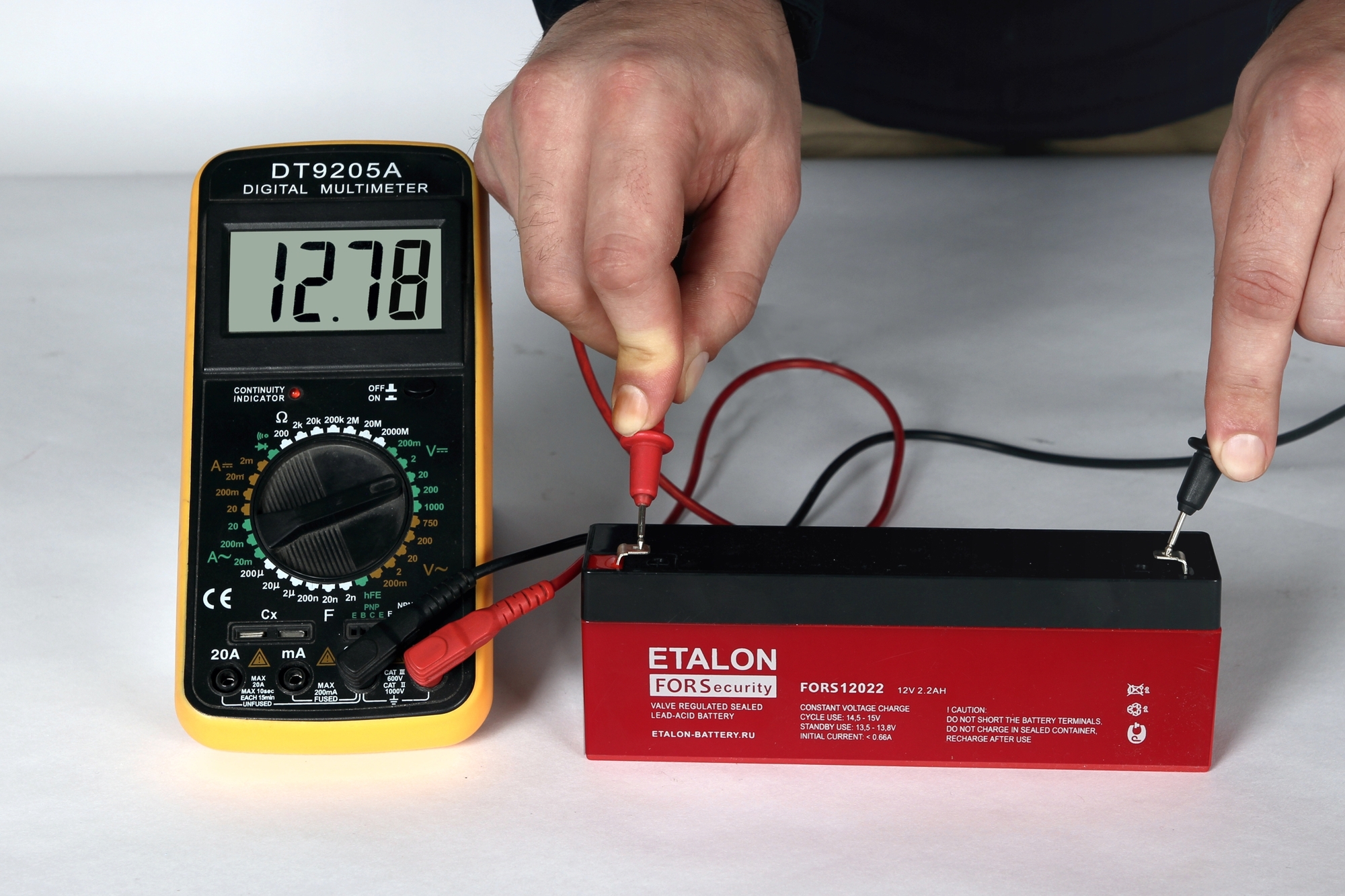 Аккумулятор 12В 2,2Ач ETALON BATTERY FORS 12022 200-12/022S