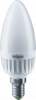 Лампа светодиодная LED 7вт E14 теплый матовая свеча Navigator Group 94491 18937