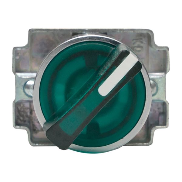 Переключатель BD21 2P c зеленой подсветкой 230В NO PROxima EKF xb2-bk21-g-230