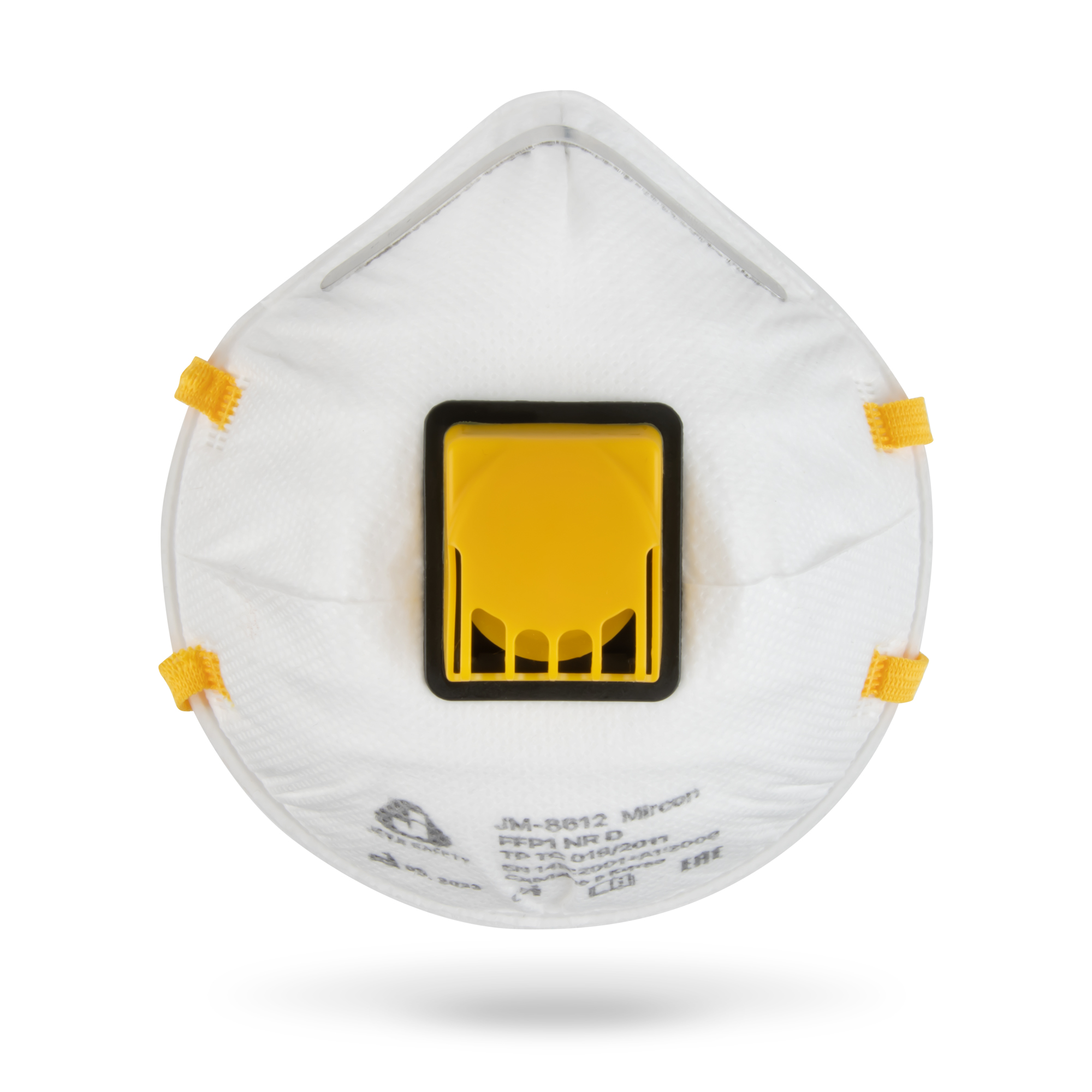 Одноразовый респиратор с клапаном JM-8612 Micron, чашеобразный,FFP1 NR D, (10 шт.) Jeta Safety