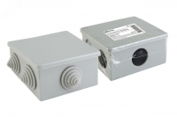 Распаячная коробка ОП 80х80х40мм, крышка, IP44, 6 вх. инд. штрихкод TDM ELECTRIC SQ1401-1235