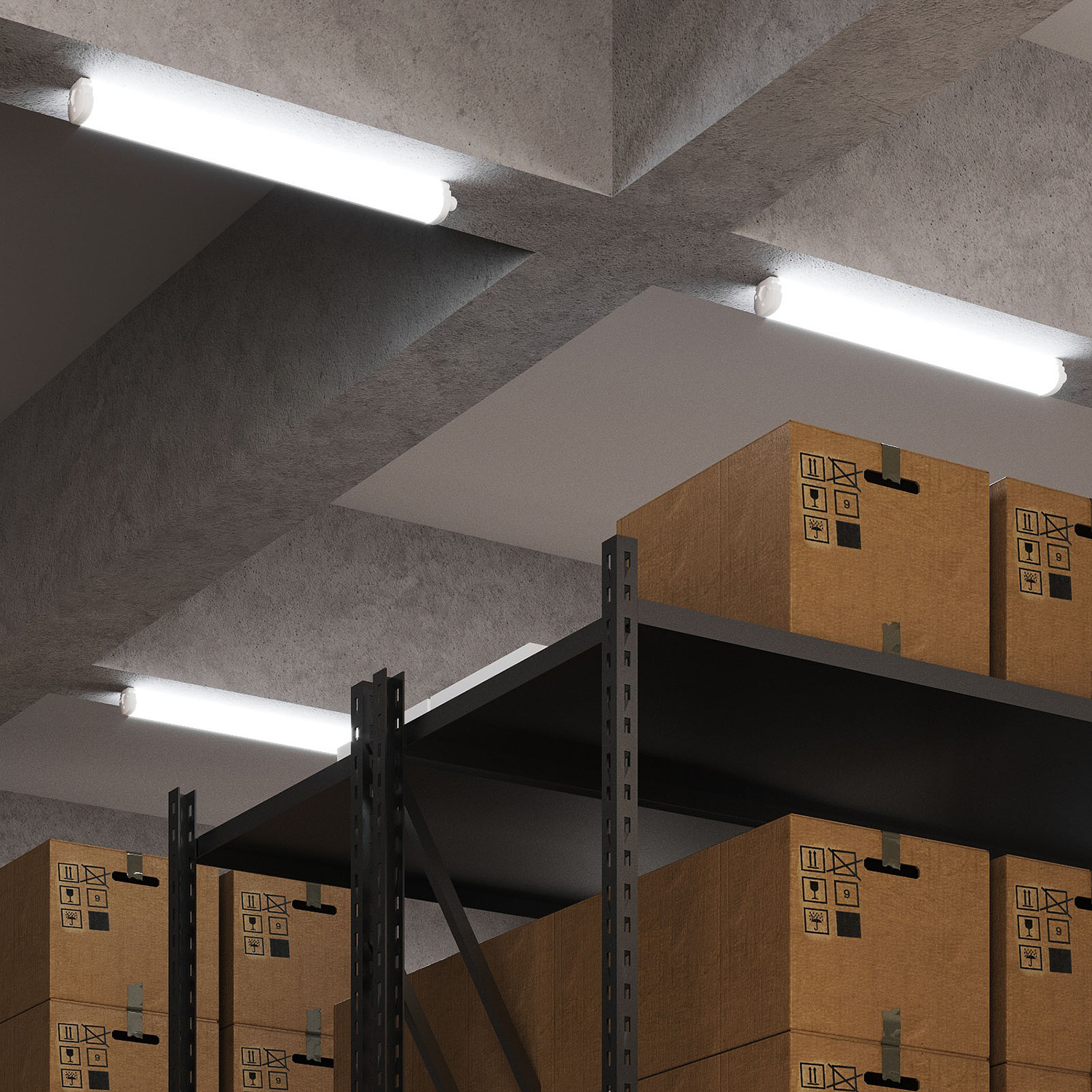 Светильник линейный ДСП 18 Вт 6500К 1720 лм 185-265В IP65 590х40х30мм Пластик матовый ULTRACOMPACT Gauss GAUSS 143424318