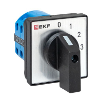 Переключатель кулачковый ПК-1-121 10А 1P '0-1-2-3' EKF pk-1-121-10