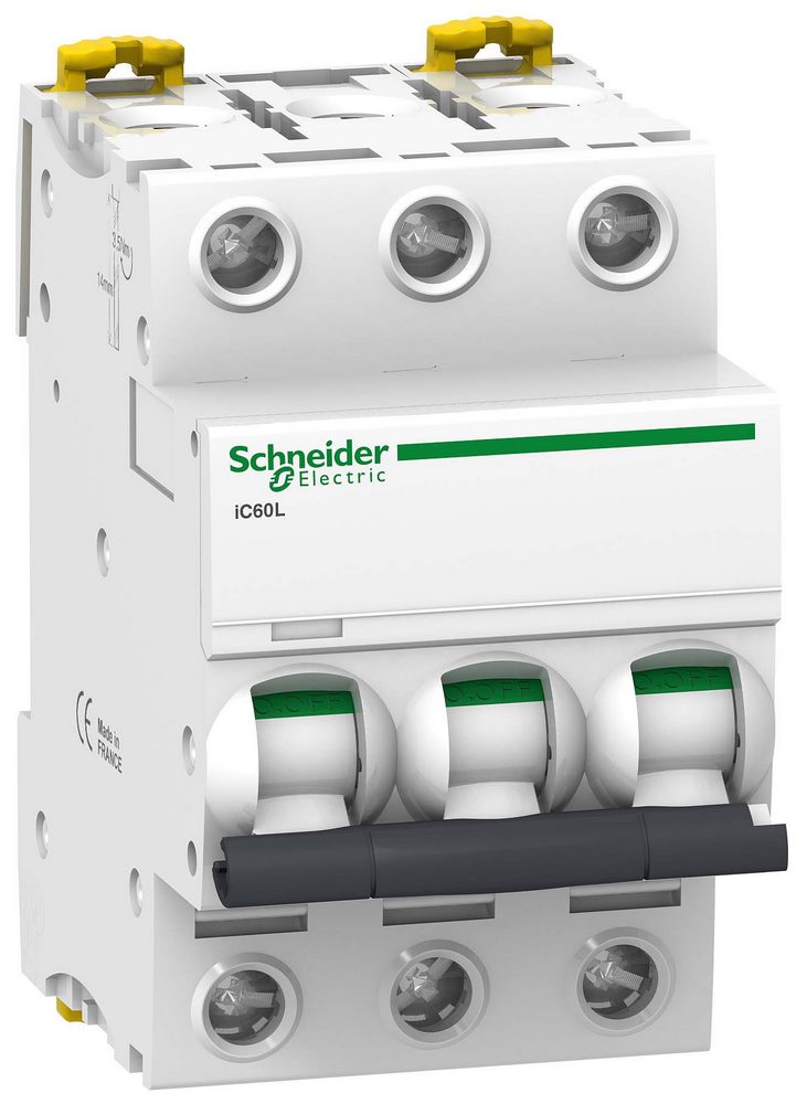 Выключатель автоматический трехполюсный 16А B iC60L 15кА Schneider Electric A9F93316
