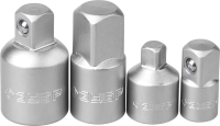 Набор ''Мастер'': Адаптеры переходные для торцовых головок, 4шт ЗУБР 27710-H4