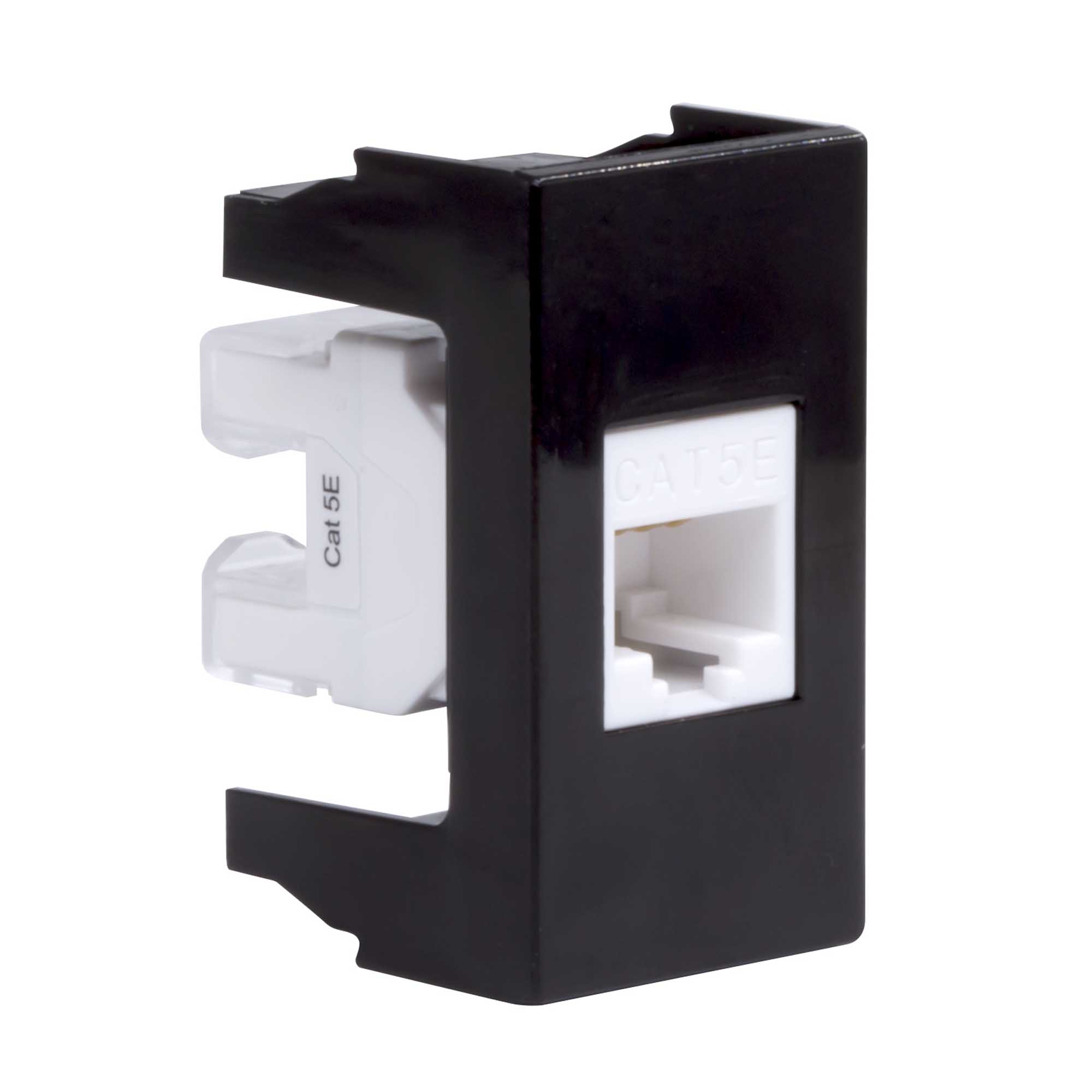 Розетка RJ-45 категория 5E Viva 1 модуль черная DKC 45238