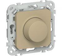 FLITE Светорегулятор проходной TRIAC 550Вт СС26-5-12-ФлХ хаки IEK FI-D23-0550-P-K59