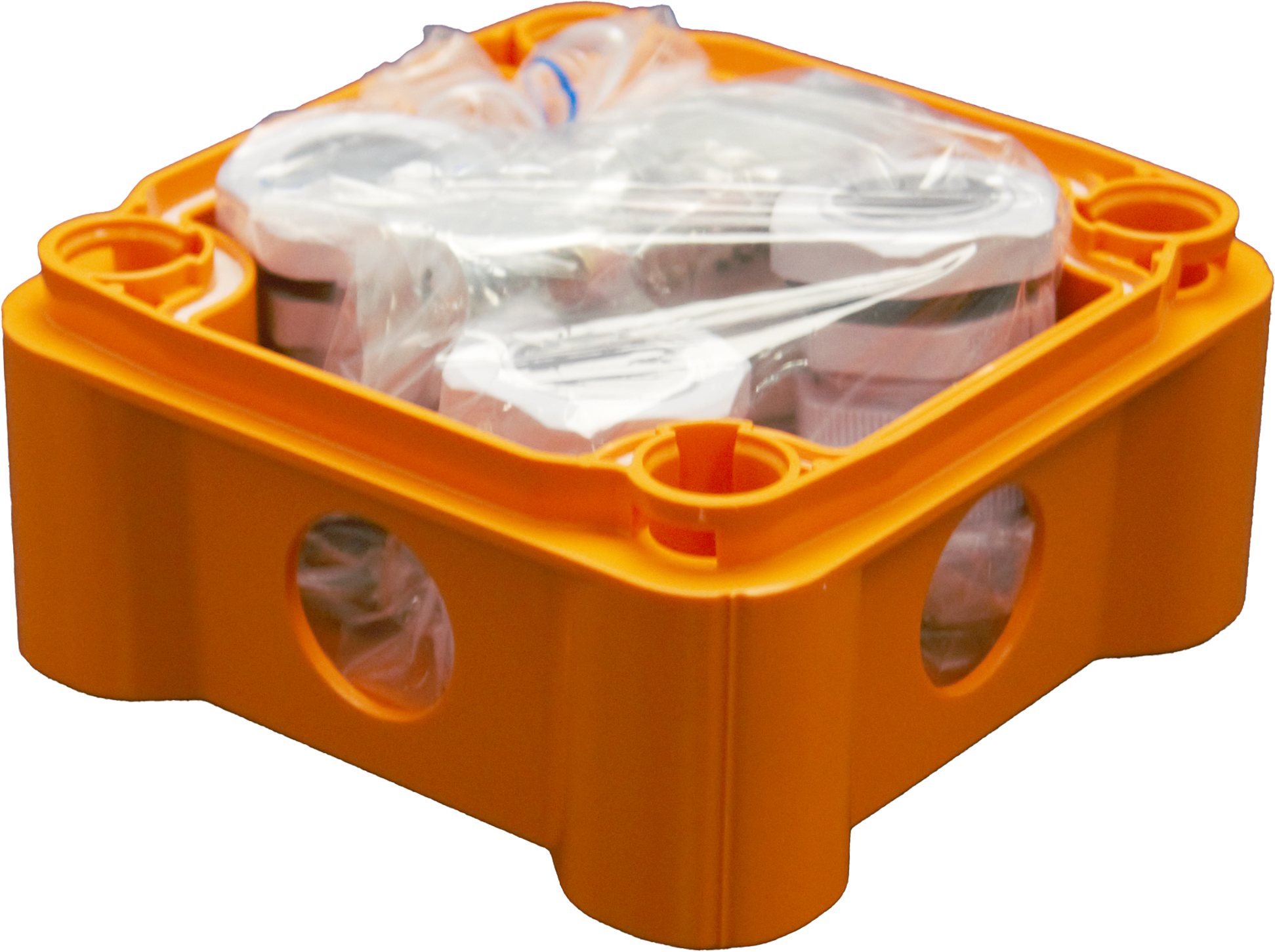 Коробка монтажная огнестойкая КМ-О-1010(П)(8к)-IP66(П6-12) Гефест УТ000031489