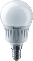 Лампа светодиодная LED 7вт E14 белый шар Navigator Group 94468 18943