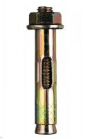 Болт анкерный 10х125 HNM с шестигранной гайкой оцинкованный Tech-KREP 00001226