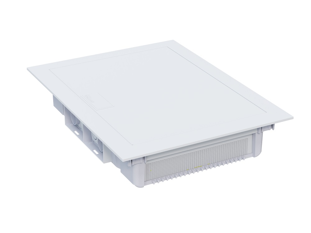 Щит  ЩРВ-п-24 белый с белой дверью IP40 OptiBox PRO КЭАЗ 379799