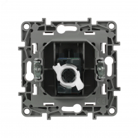 Розетка компьютерная RJ45 категория 5Е UTP алюминий ETIKA IEK 672441