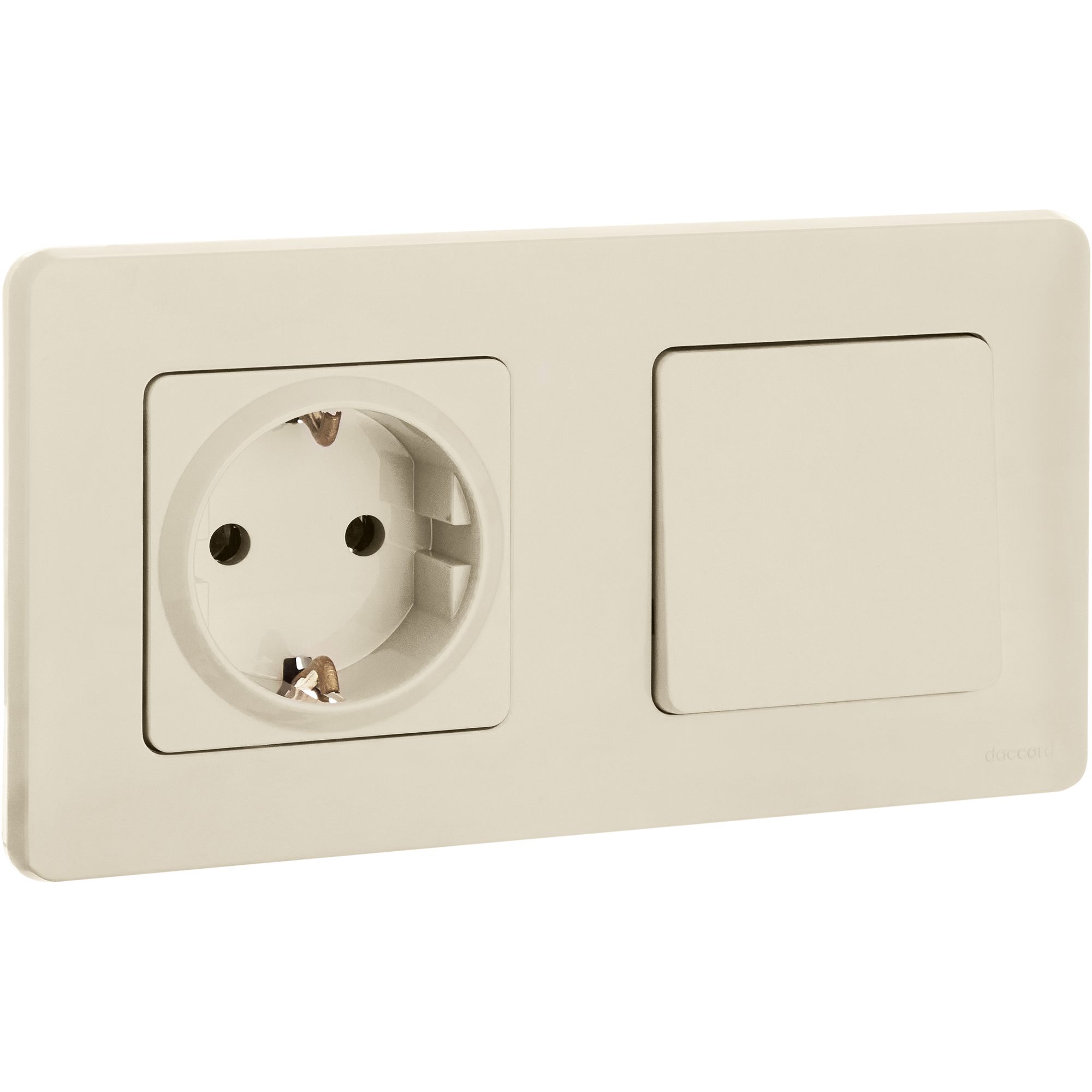 Выключатель одноклавишный INSPIRIA 10 AX 250 В~ слоновая кость Legrand 673601